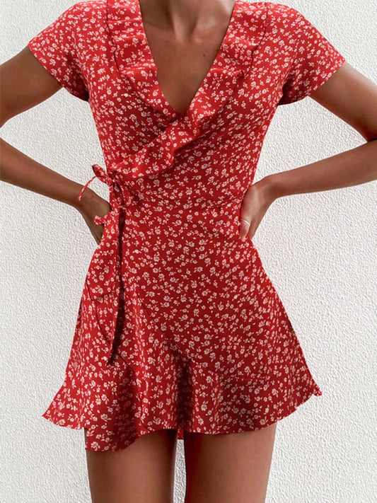 Chloe - Floral Wrap Dress