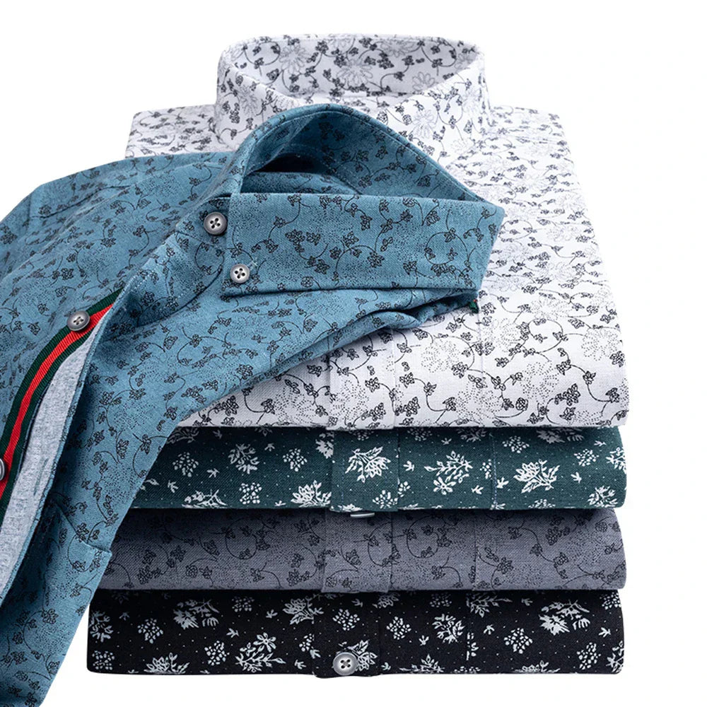 Maverick Men's Button Up Work Shirt Cotton