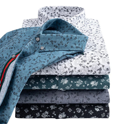 Maverick Men's Button Up Work Shirt Cotton