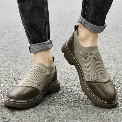Men's Ace Leather Mesh Shoes