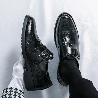 Men's Zenvor Genuine Leather Shoes