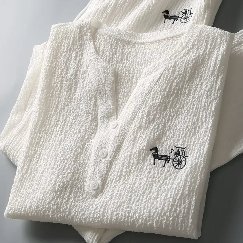 Linen Bedding Set - 
Fashinoza