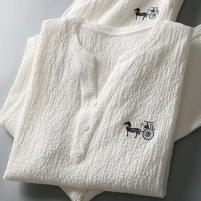 Linen Bedding Set - 
Fashinoza