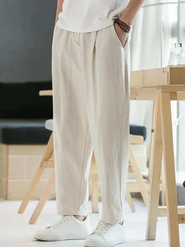 Relaxed Everyday Drawstring Trousers