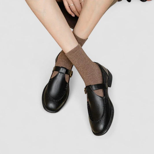 Women's Orthopedic Mary Jane Shoes Square Toe - Fashinoza