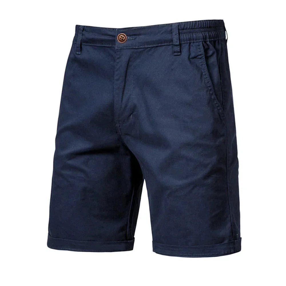 Men's Smart Casual Shorts Lightweight Beige