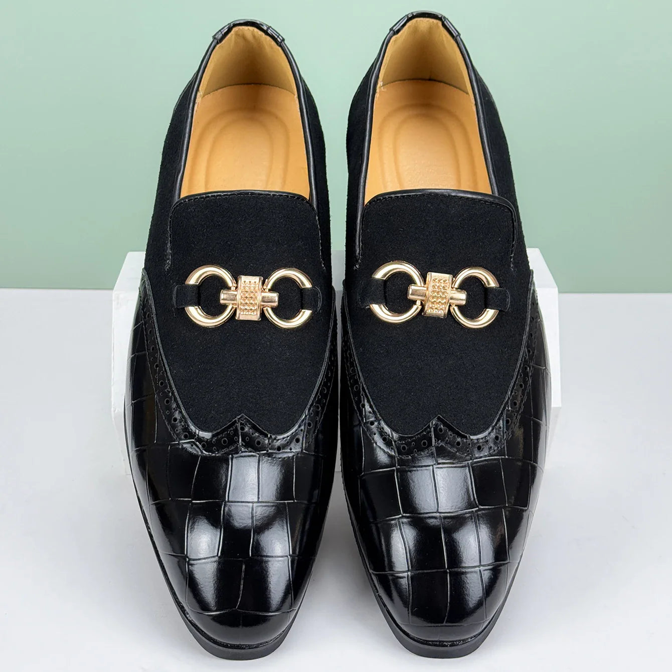 Men's Leather Loafers Brown
