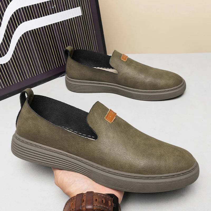 Jorvik Genuine Leather Loafers