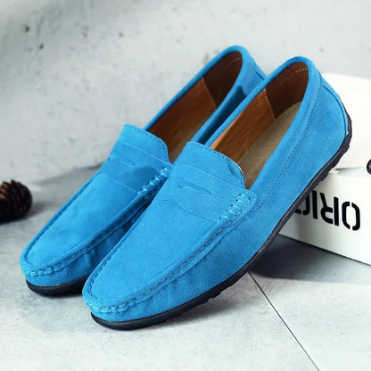 Men's Soft Loafers Comfortable Slip On Shoes