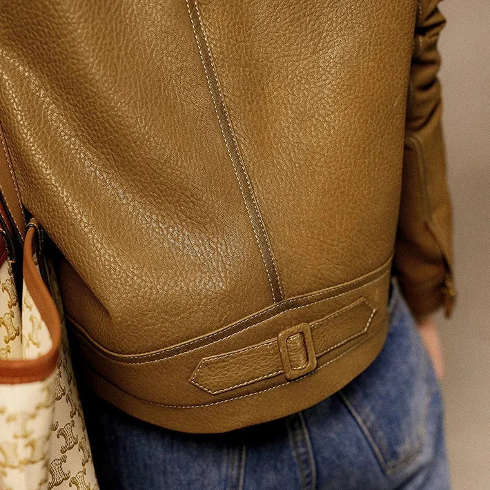 Women’s Romana Faux Leather Jacket