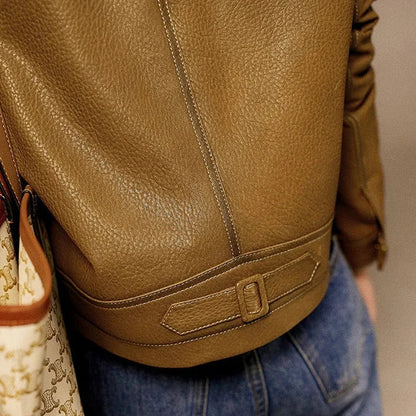 Women’s Romana Faux Leather Jacket
