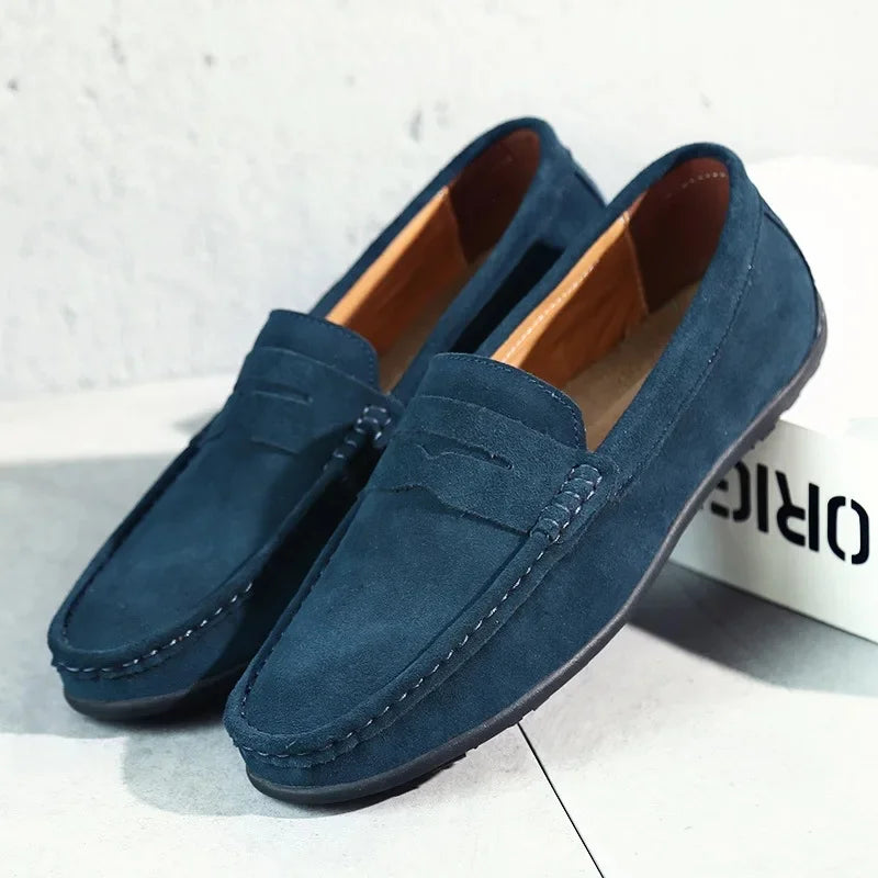 Men's Soft Loafers Comfortable Slip On Shoes