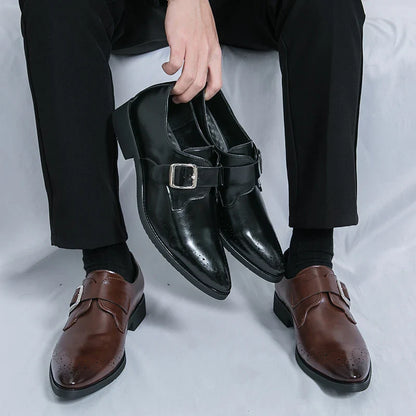 Men's Bucklor Genuine Leather Shoes