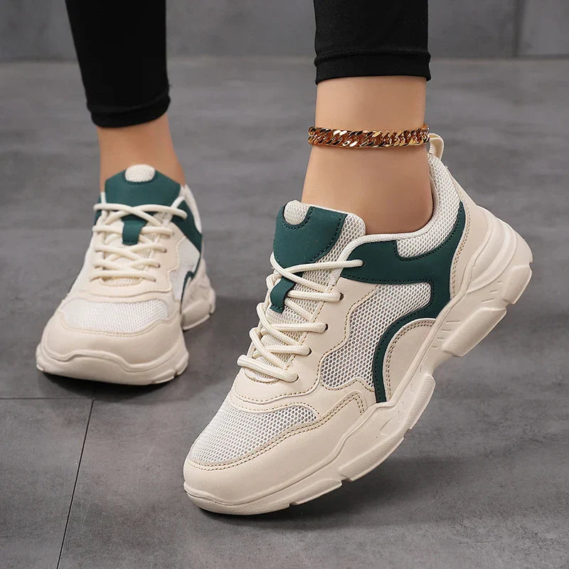 Women's Supportive Comfort Sneakers - 
Fashinoza