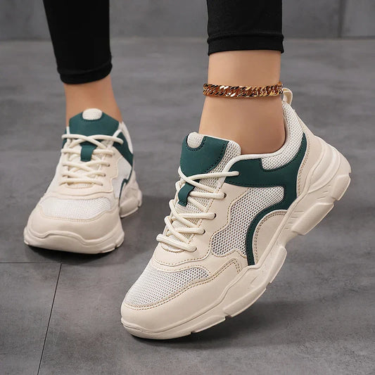 Women's Supportive Comfort Sneakers - 
Fashinoza