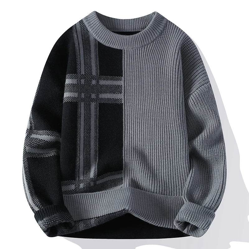 Jack | Men’s Spring Plaid Casual Sweater Style
