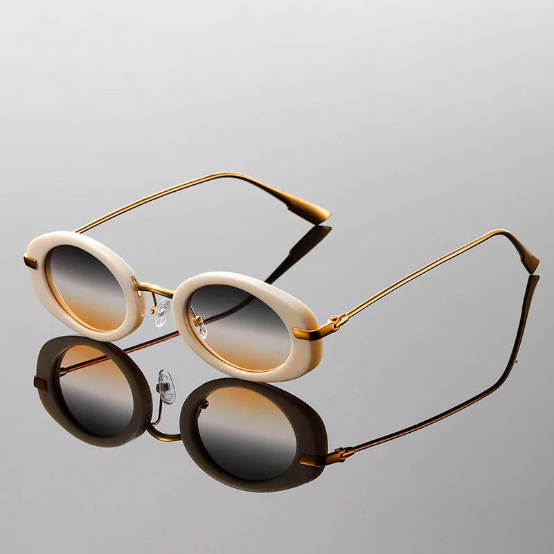 Women's Oval Sunglasses - 
Fashinoza