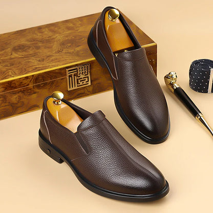 Mariano Men's Leather Loafers - 
Fashinoza