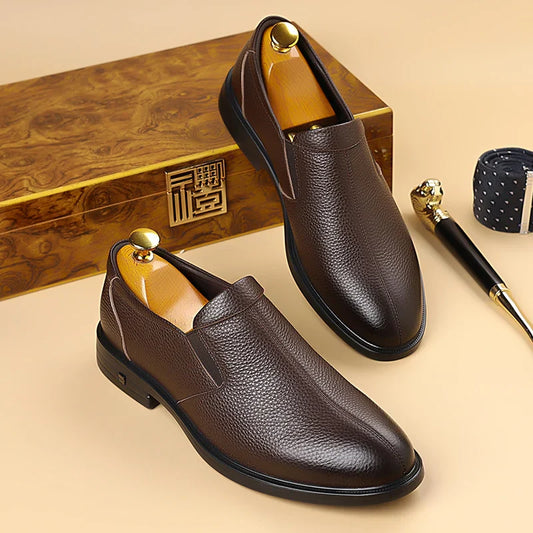 Mariano Men's Leather Loafers - 
Fashinoza
