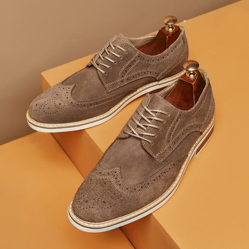 Men's Zaviar Genuine Leather Shoes