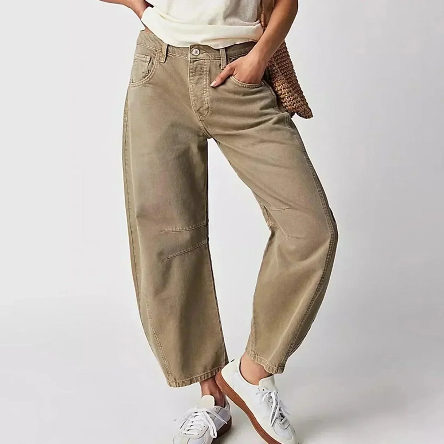 Claire | Women’s Relaxed Fit Straight Pants