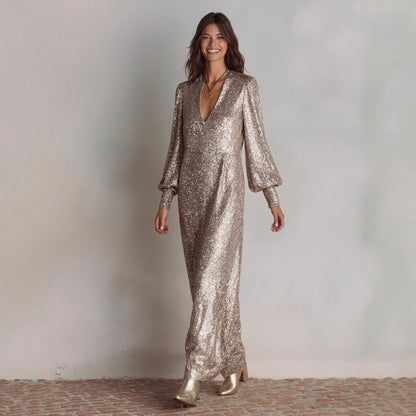 Women's Sequin Party Dress Sparkly