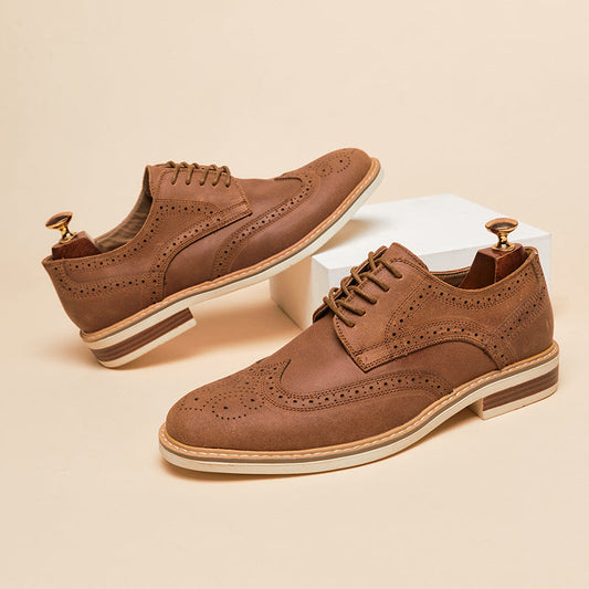 Men's Zaviar Genuine Leather Shoes
