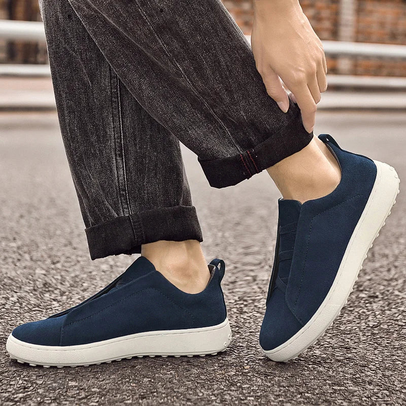 Lusano Men's Suede Sneakers