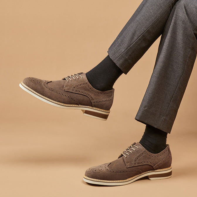 Men's Zaviar Genuine Leather Shoes