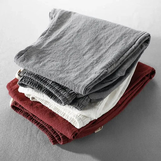 Linen Summer Trousers - 
Fashinoza
