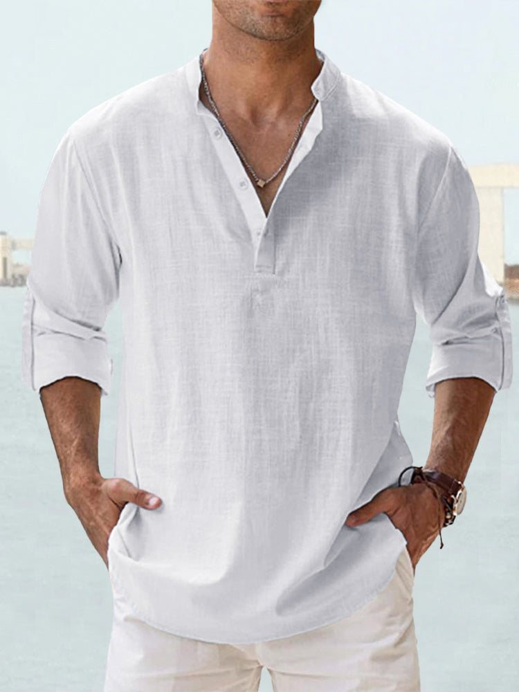 Men's Casual Shirt Relaxed Fit Breathable