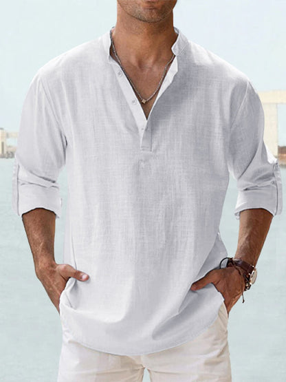 Men's Casual Shirt Relaxed Fit Breathable