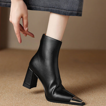 Women's Ankle Boots Toe Cap