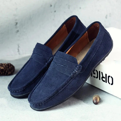 Men's Soft Loafers Comfortable Slip On Shoes