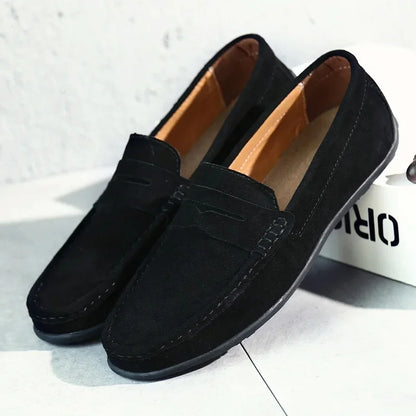 Men's Soft Loafers Comfortable Slip On Shoes