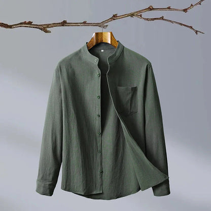 Men's Relaxed Fit Casual Shirt Breathable - 
Fashinoza