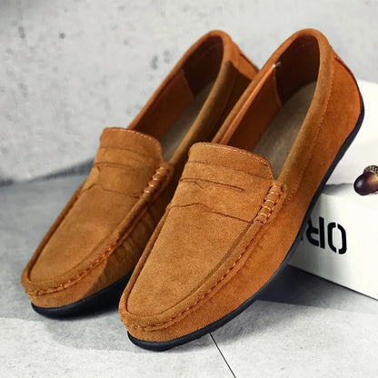 Men's Soft Loafers Comfortable Slip On Shoes
