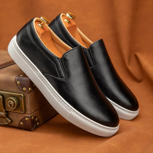 Men's Leather Loafers Brooklyn - 
Fashinoza