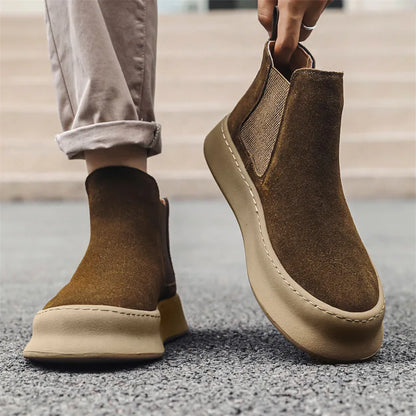Marco Men's Suede Chelsea Boots