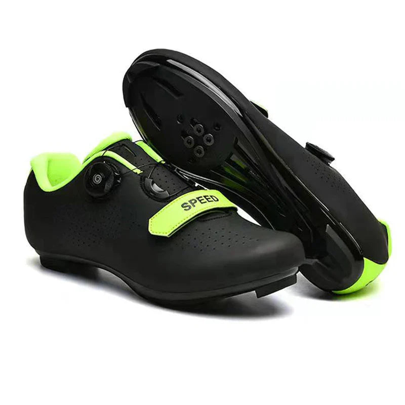 Unisex Mountain Bike Cycling Shoes Self-Locking Breathable Road Bicycle Flat Sneakers