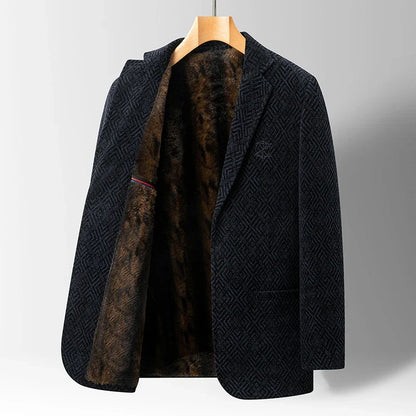 Wool Blazer Midnight Blue