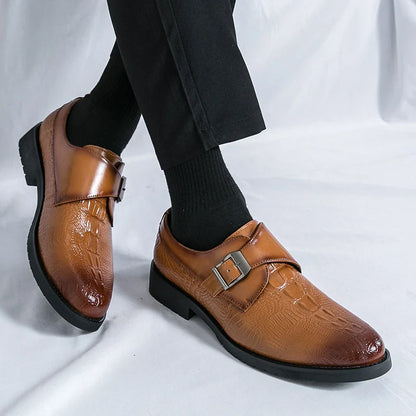 Men's Zenvor Genuine Leather Shoes