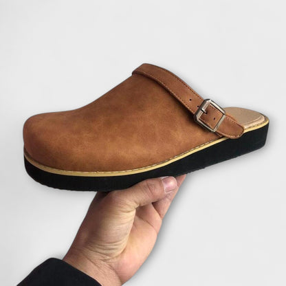 Men’s Slip-On Buckle Sandals