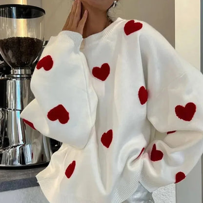 Women's Heart Sweater