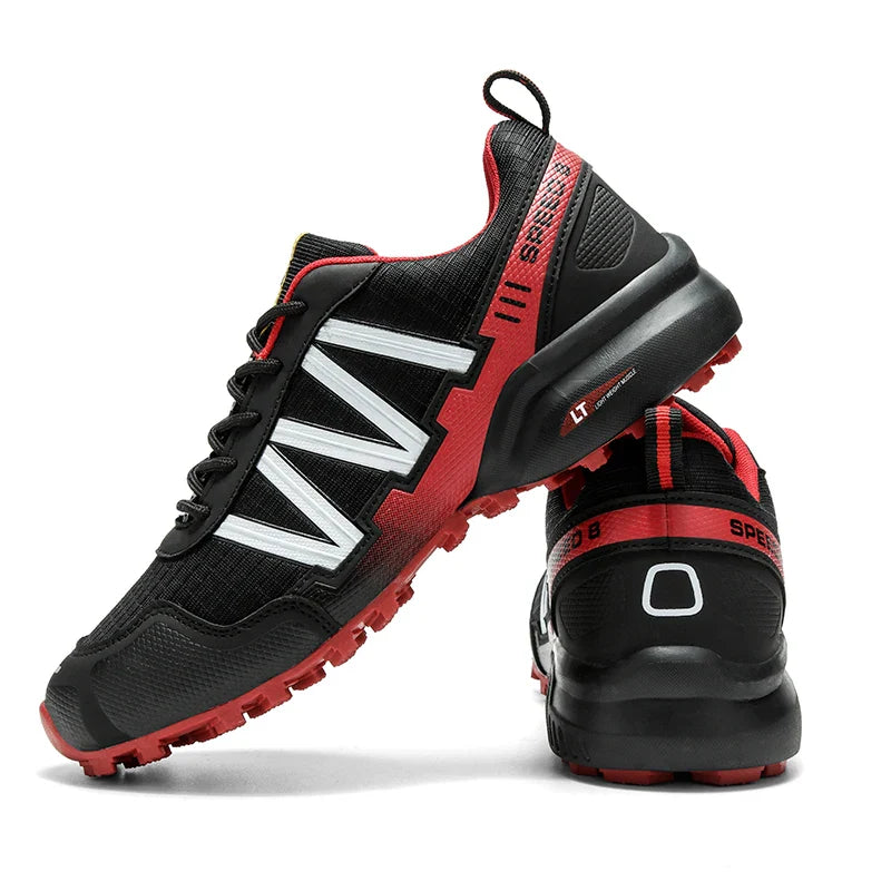 Men's Orthopedic Cycling Sneakers Flat Mountain Bike Shoes Outdoor Trekking Sneakers