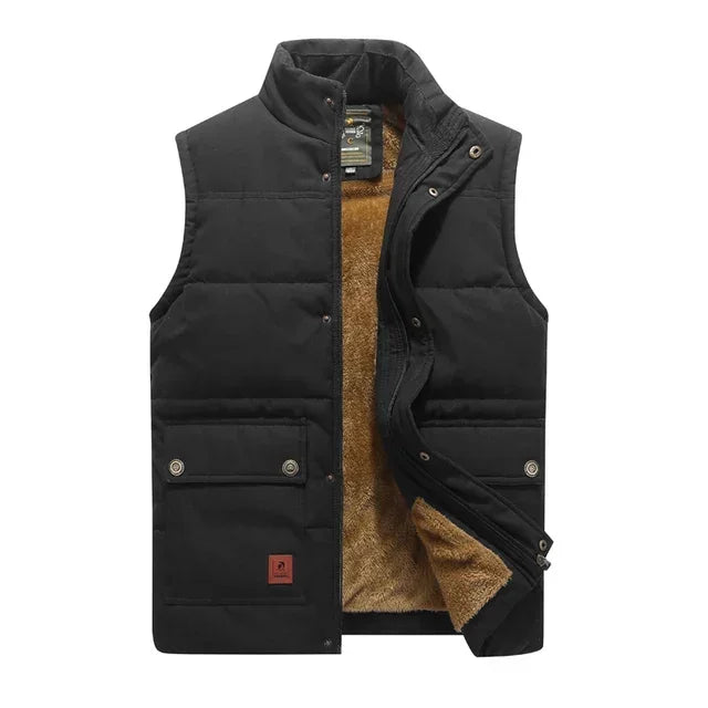 Men's Lightweight Bodywarmer Versatile Black - Fashinoza