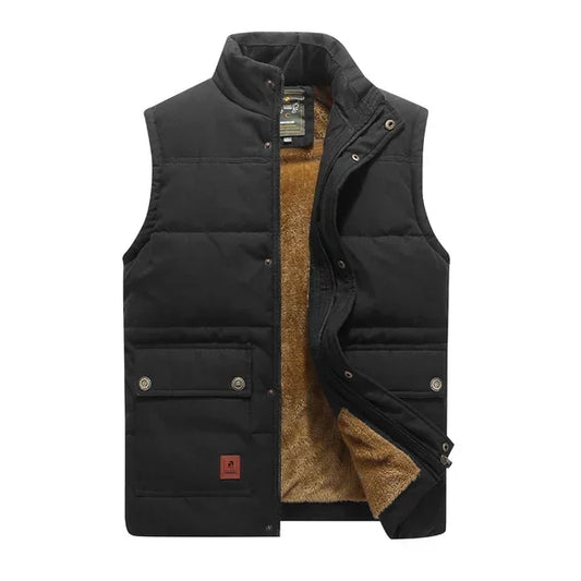 Men's Lightweight Bodywarmer Versatile Black - Fashinoza