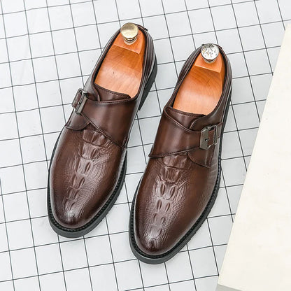 Men's Zenvor Genuine Leather Shoes