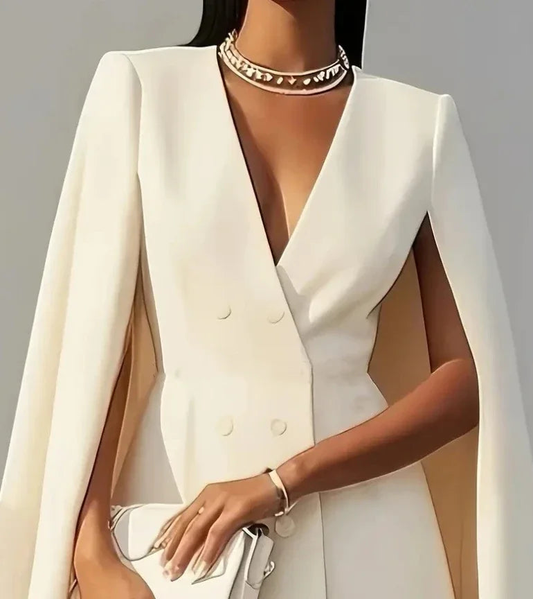Sadona Women's V-Neck Blazer Dress