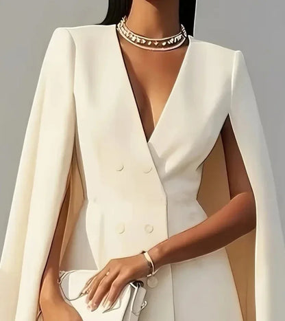 Sadona Women's V-Neck Blazer Dress